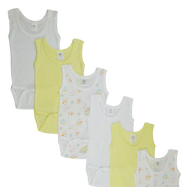 Girls Tank Top Onezies 6 Pack