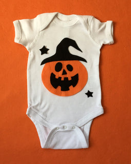 Pumpkin Witch - Baby Bodysuit - Costume