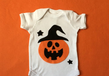 Pumpkin Witch - Baby Bodysuit - Costume